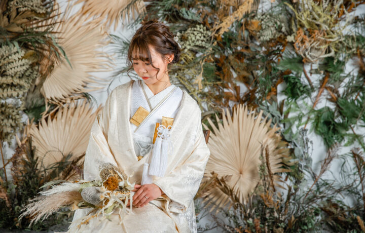 かわいい和装の前撮り