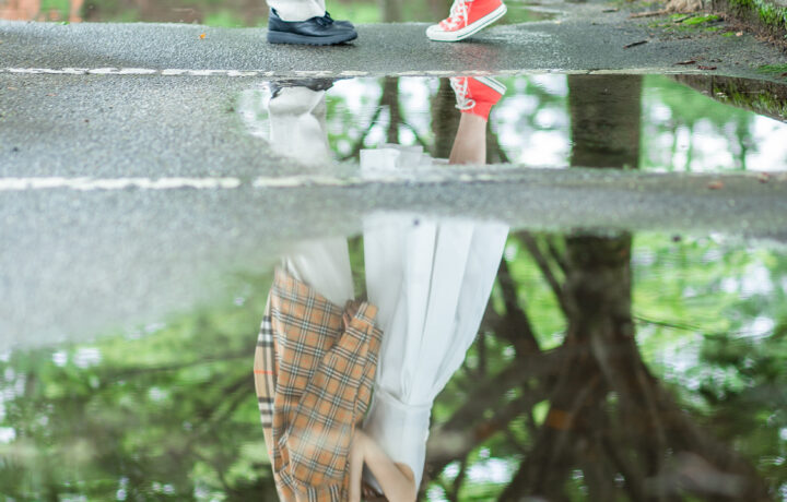 雨上がりのエモ写真♡