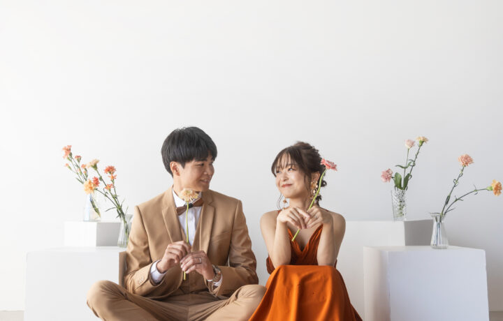 コアラのスタジオフォトウエディング♡