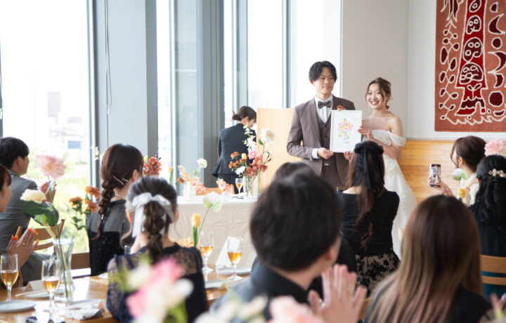 結婚式・披露宴を執り行いました