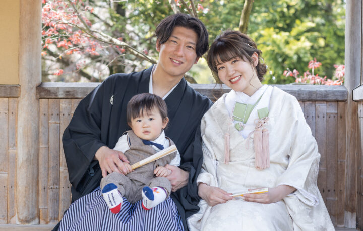 富山のフォトウェディングの和装×家族撮影の魅力とおすすめポーズ