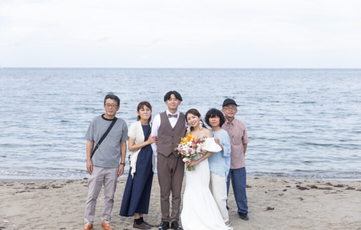 富山フォトウェディングの前撮りは家族と一緒が最高！その理由とは？