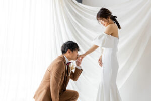 富山のコアラでマタニティウェディングをしたフォトウェディング