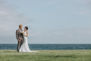 富山のコアラが洋装フォトウェディングを行なった新郎新婦